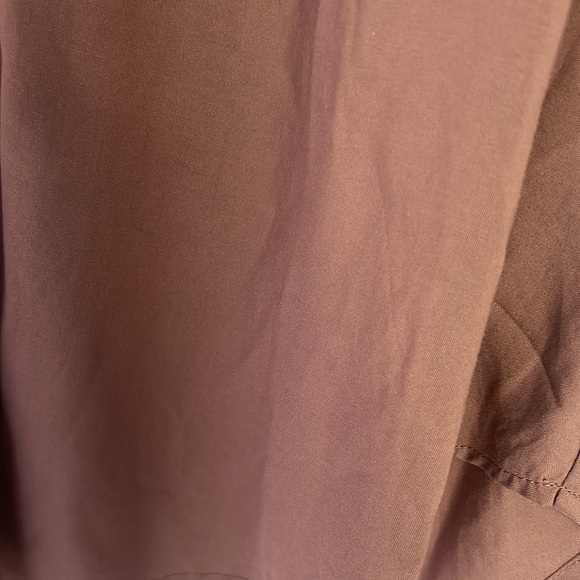 Torrid Pink Relaxed Mandarin Collar Blouse - Picture 5 of 6